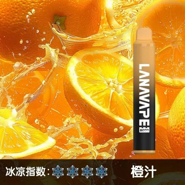 LANA8000口橙汁-600x600.jpg.webp - BA-SMOKE 台灣電子煙旗艦店 | 主機、煙彈、一次性電子霧化器
